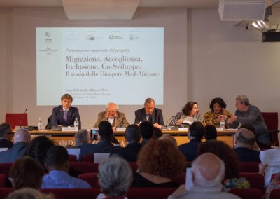 “Migrazione, Accoglienza, Inclusione, Co-sviluppo. Il ruolo delle Diaspore Med-Africane“ 2016, Milano