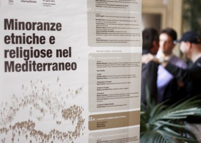 Minoranze etniche e religiose nel Mediterraneo. 2011, Torino