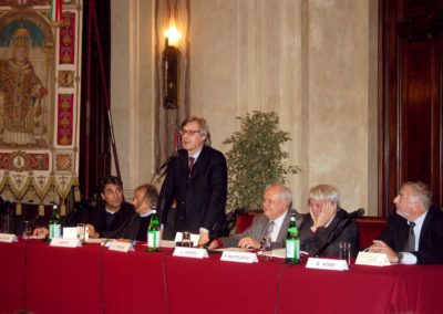 Fawzi Al Delmi, Adonis, Vittorio Sgarbi, Janiki Cingoli, Pedrag Matvejevic, Mario Negri.