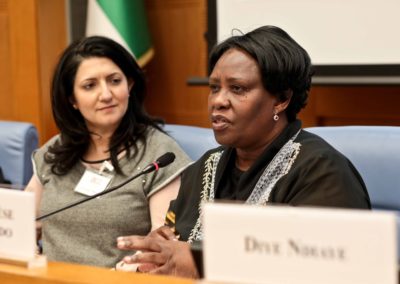 Marie Thérèse Mukamitsindo, Presidente della Cooperativa sociale Integrata A.R.L. Karibu di Latina, Vincitrice del Moneygram Awards 2018